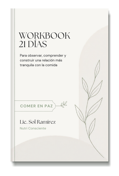 Tapa del bono Workbook 21 días
